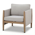 Maze - Burford 3 Seat Aluminium Sofa Dining Set
with Rising Table & Footstools - Almond - Blythe Living