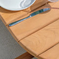Maze - Sicily Rope Weave 8 Seat Rectangular Dining Set - Latte - Blythe Living