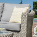 Maze - Oxford Deluxe Large Rattan Corner Dining Set with Rising Table & Armchair - Blythe Living