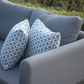 Maze - Outdoor Fabric Pulse U Shape Corner Dining Set with Rising Table - Flanelle - Blythe Living
