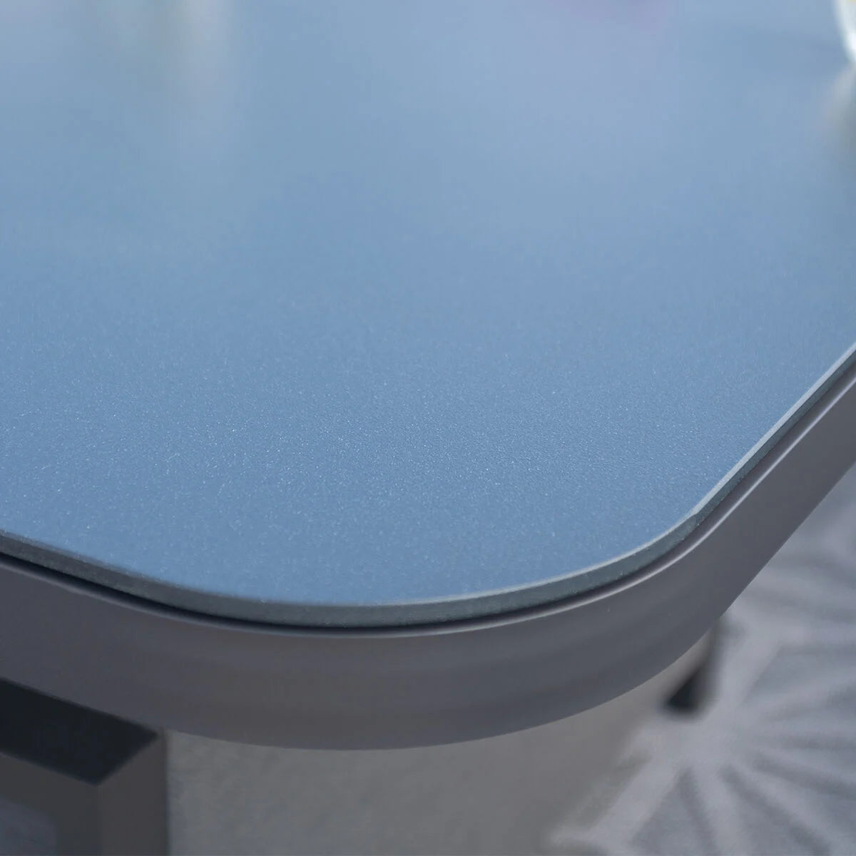 Maze - Outdoor Fabric Pulse U Shape Corner Dining Set with Rising Table - Flanelle - Blythe Living