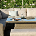 Maze - Winchester Royal U-Shaped Rattan Sofa Set with Rising Table - Blythe Living