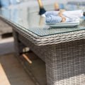 Maze - Oxford Rattan Corner Dining Set with Ice Bucket & Rising Table - Blythe Living