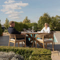 Maze - Porto Rope Weave 4 Seat Round Dining Set - Blythe Living