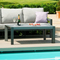 Maze - New York Aluminium Corner Sofa Set - Dove Grey - Blythe Living