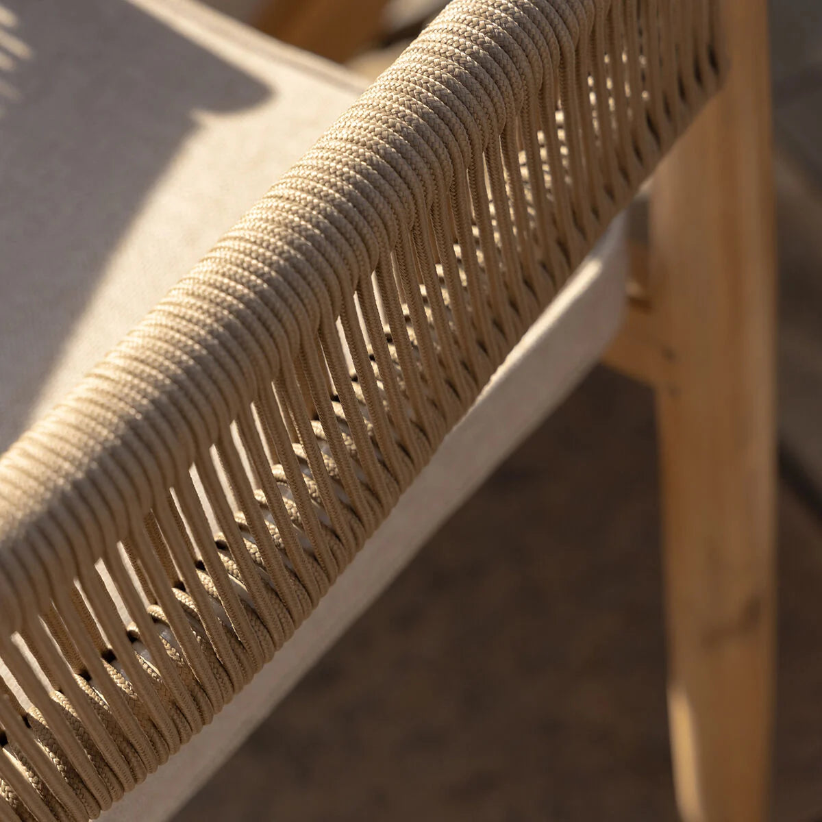 Maze - Porto Rope Weave 6 Seat Round Dining Set - Blythe Living