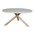 Maze - Martinique Rope Weave 4 Seat Round Dining Set - Blythe Living