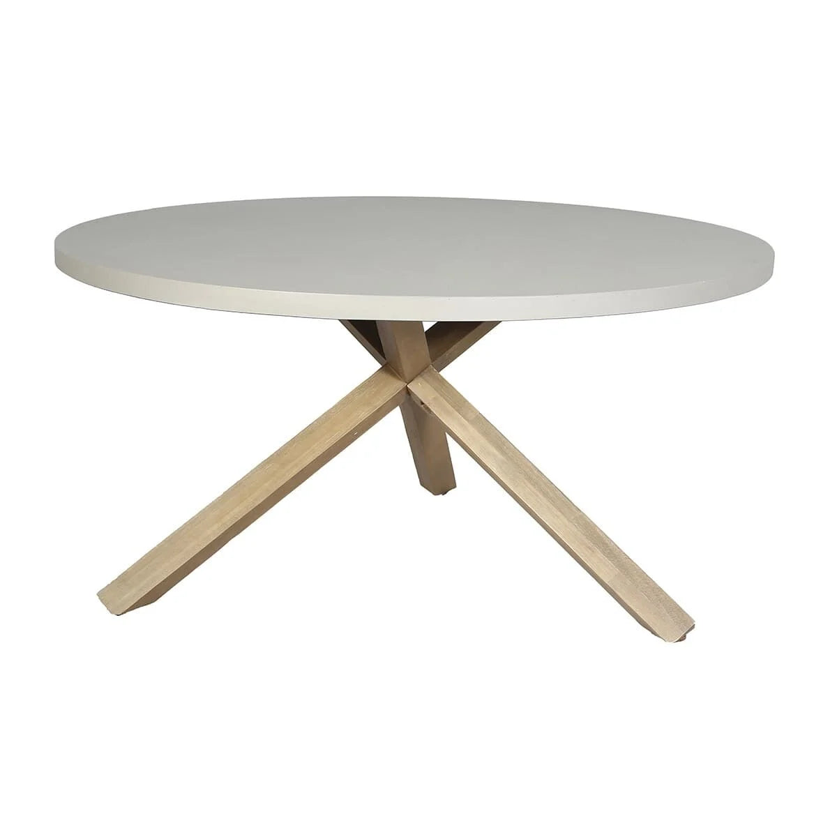 Maze - Martinique Rope Weave 4 Seat Round Dining Set - Blythe Living