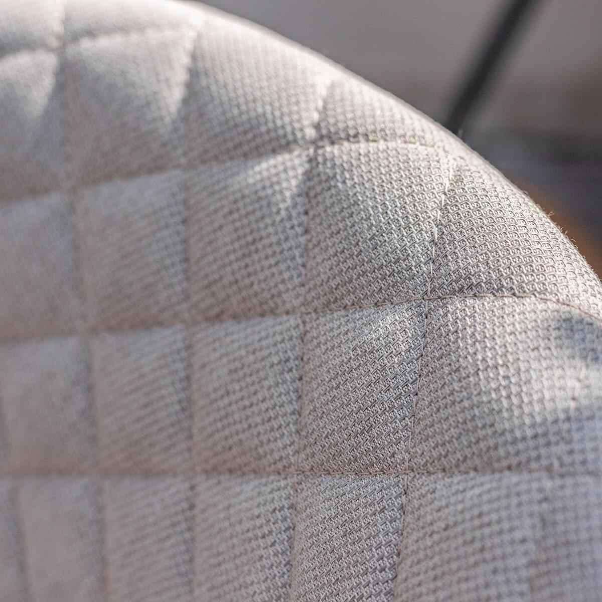 Maze - Outdoor Fabric Ambition 6 Seat Oval Dining Set - Oatmeal - Blythe Living