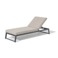 Maze - Outdoor Fabric Allure Sun Lounger - Oatmeal - Blythe Living
