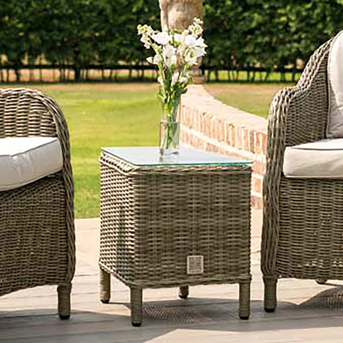 Maze - Winchester 3 Piece Rattan Bistro Set - Blythe Living