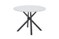 Avesta White Round Dining Table - Blythe Living