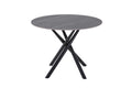 Avesta Grey Round Dining Table - Blythe Living