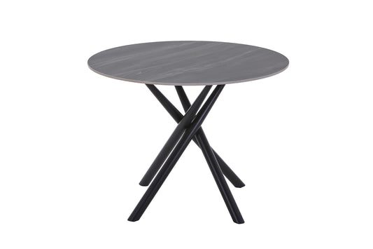 Avesta Grey Round Dining Table - Blythe Living