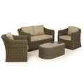 Maze - Winchester 2 Seat Rattan Sofa Set - Blythe Living