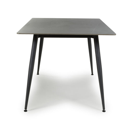 Monaco 1.6m Grey Dining Table - Blythe Living
