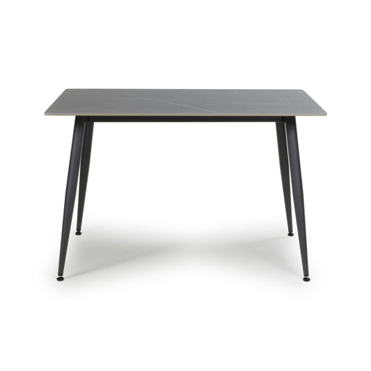 Monaco 1.2m Grey Dining Table - Blythe Living
