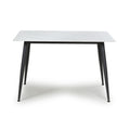 Monaco 1.2m White Dining Table - Blythe Living