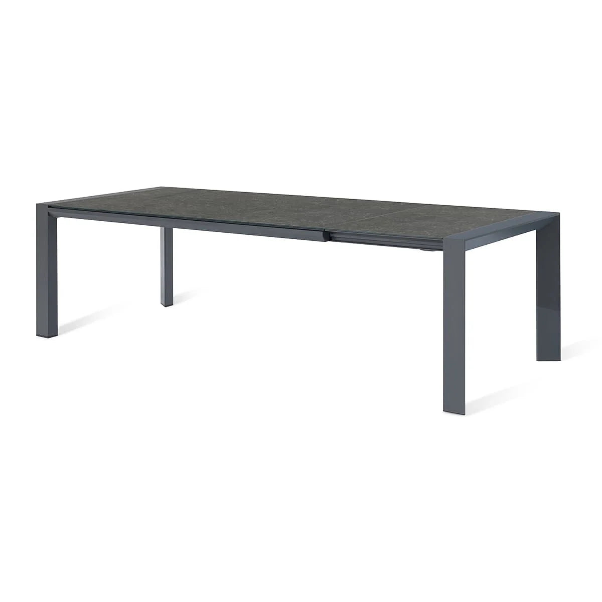 Maze - Outdoor Fabric Ambition 6 - 10 Seat Extending Dining Set - Flanelle - Blythe Living