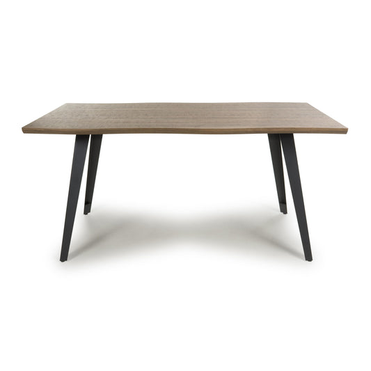 Nassau Medium Natural Curved Dining Table - Blythe Living