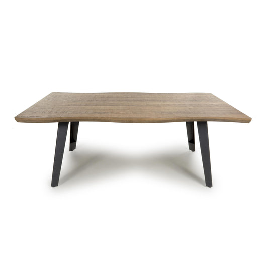 Nassau Natural Curved Coffee Table - Blythe Living