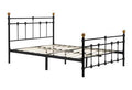 AFFORDABLE ATLAS BED BLACK