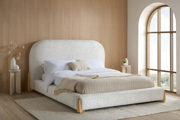 AMALFI BED WHITE