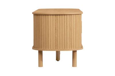 AXEL FLUTED TV UNIT OAK FOR SALE 