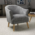 Affordable Mallory Flax Effect Grey Armchair Online Store