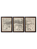 c.1746 London Triptych Map - Blythe Living