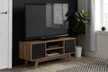 Amazing Shard TV Unit Walnut Black Online - Blythe Living