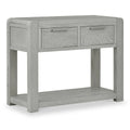 Amsterdam Console Table | Grey Oak Hallway Storage Stand
