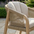 Antigua 6 Seat Round Terrazzo Dining Set with elegant round table, ideal to buy for garden gatherings