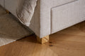 Arabella Linen Fabric King Size Bed