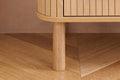 Axel 6 Drawer Fluted Chest Oak for sale modern bedroom furniture
