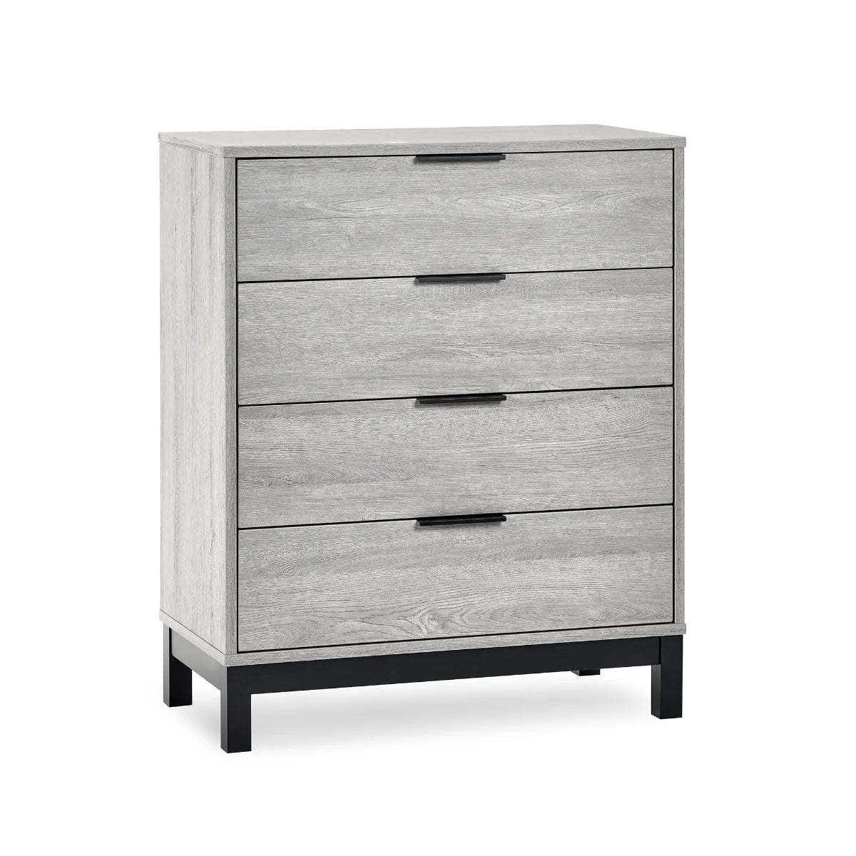 Bali 4 Drawer Chest - Grey Oak