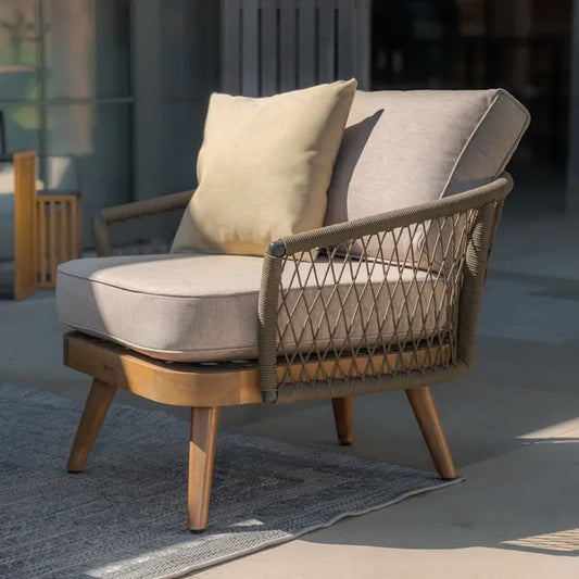 Maze - Bali Rope Weave Lounge Chair - Blythe Living