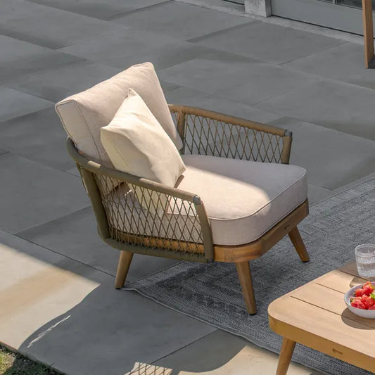 Maze - Bali Rope Weave Lounge Chair - Blythe Living