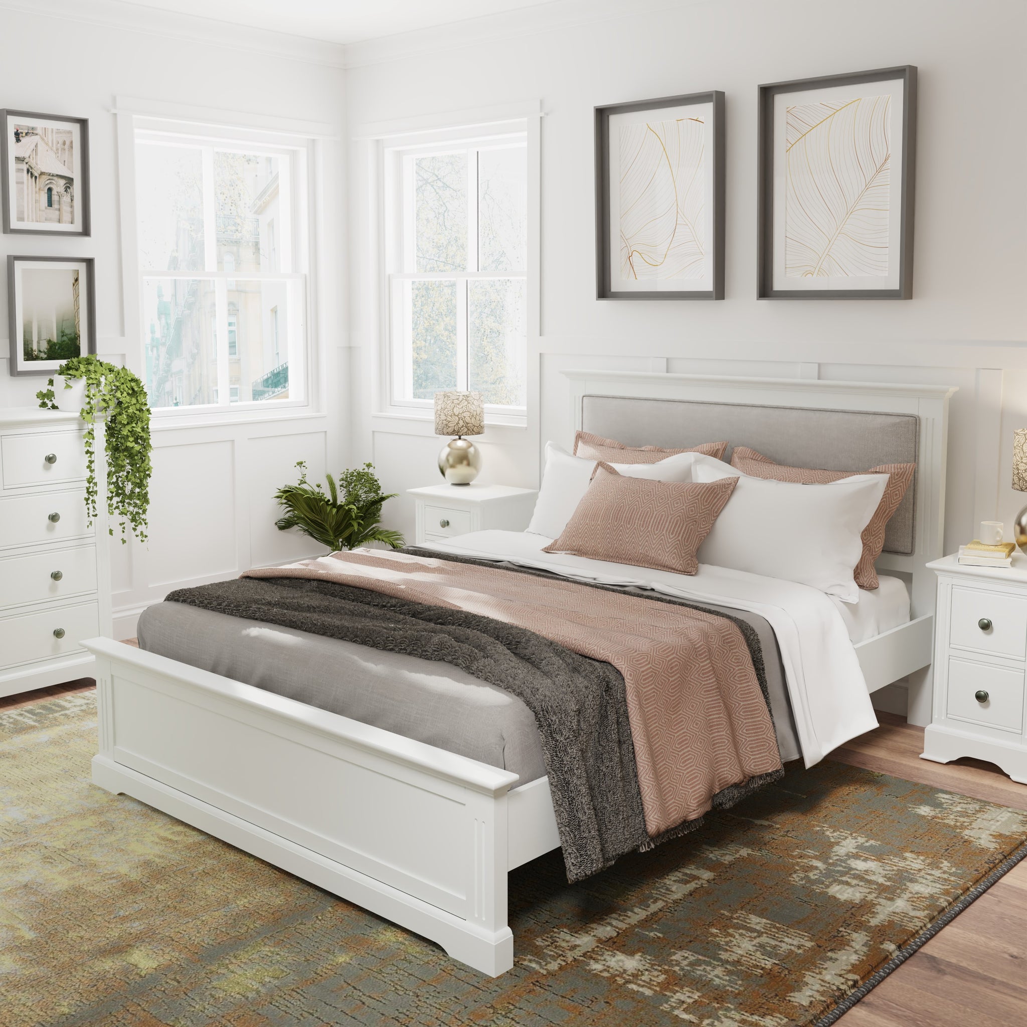 Robin Bed White