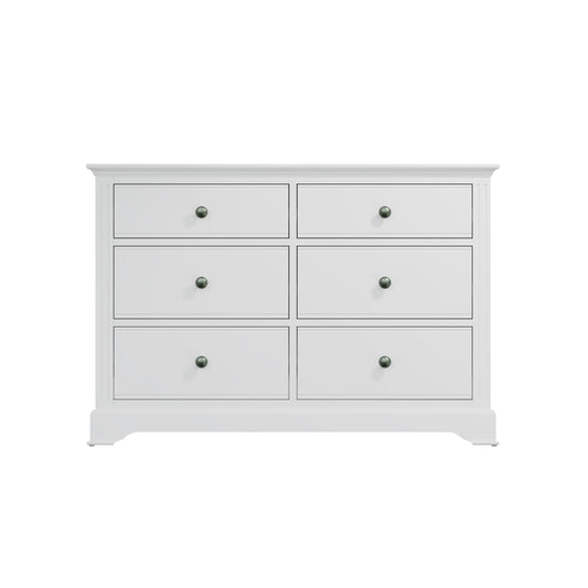 Robin 6 Drawer Chest White