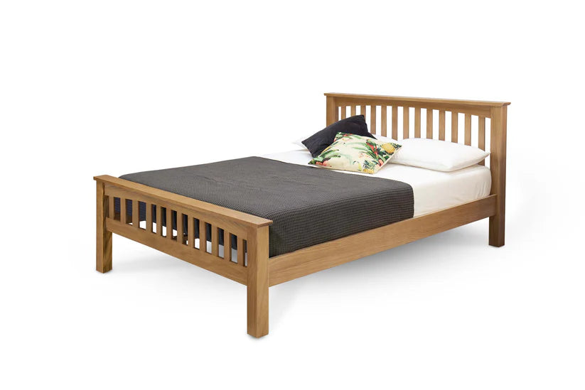 Brantham Oak Bed Frame - Natural Oak