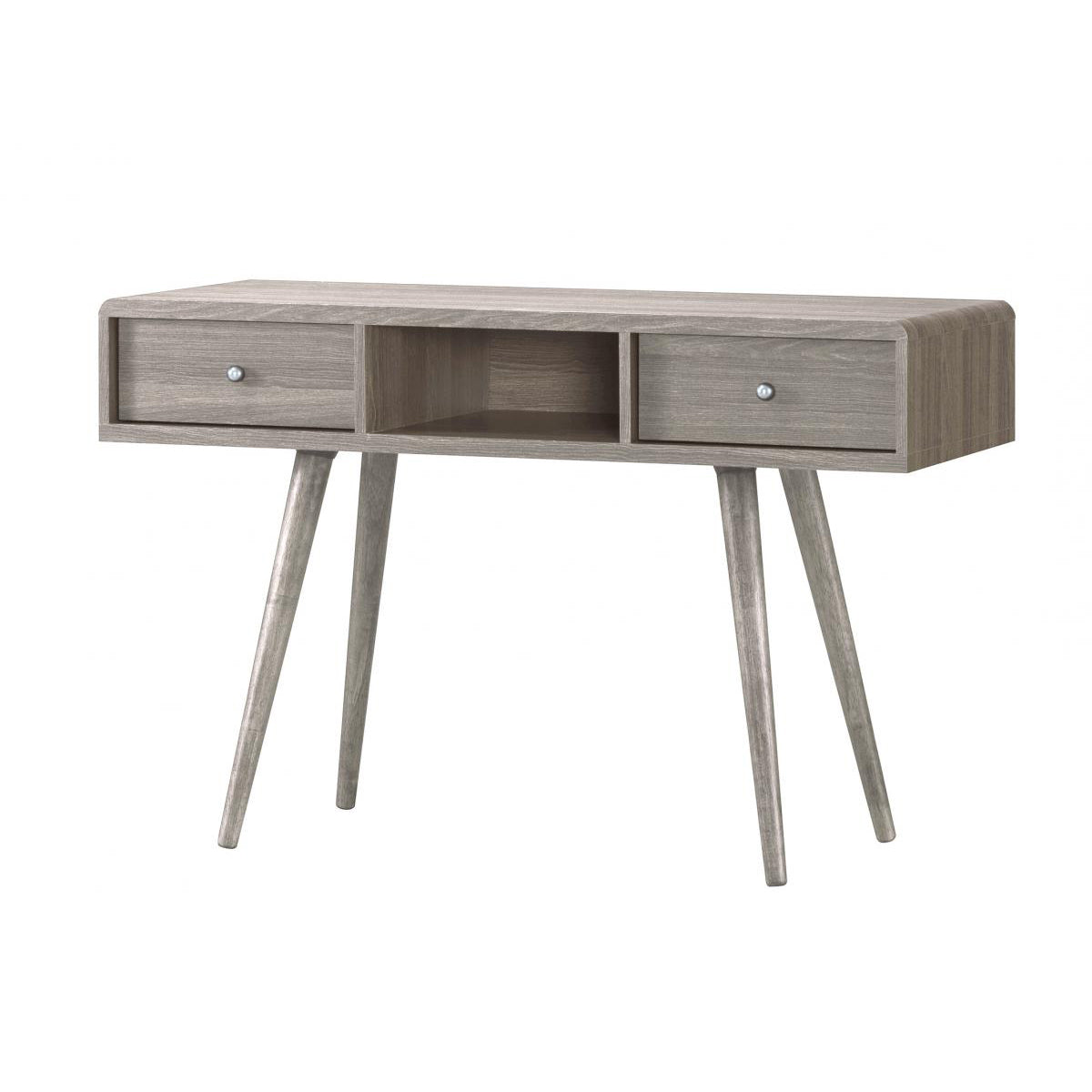 Belvoir Dressing Table 2 Drawer Grey Oak