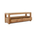Bergen Oak Corner Entertainment Unit