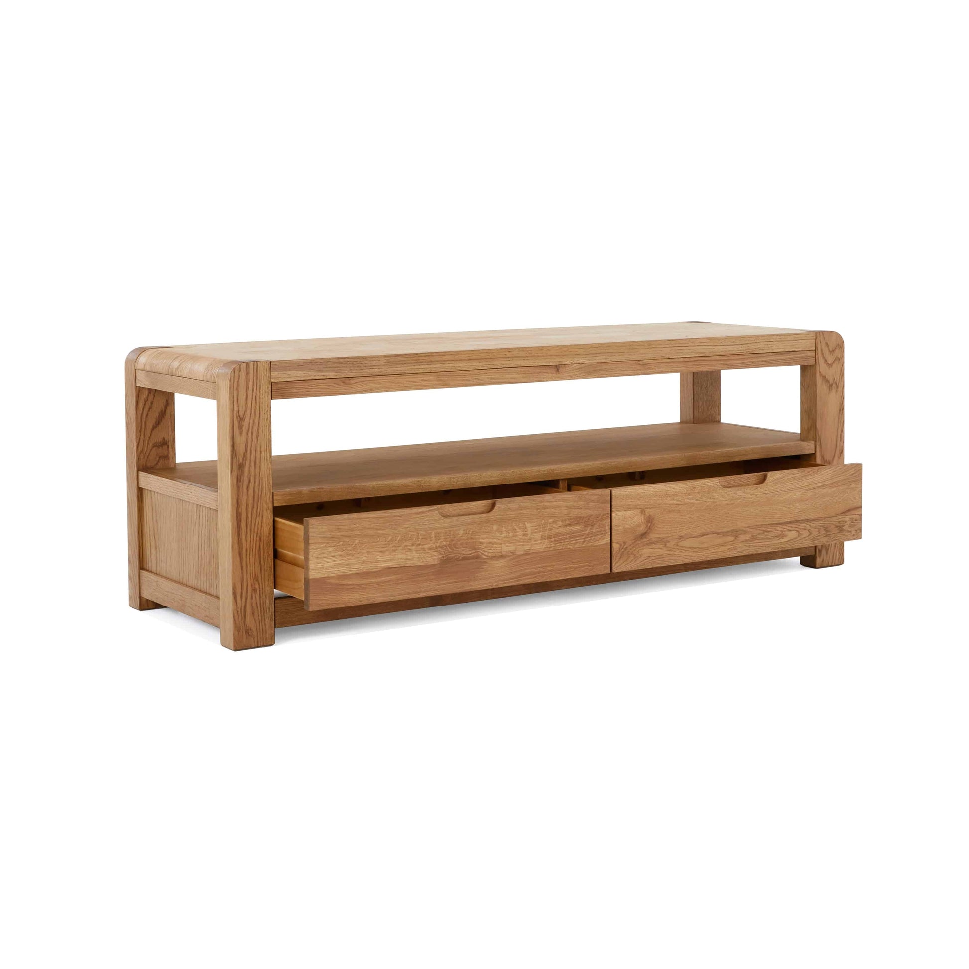 Bergen Oak Corner Entertainment Unit
