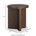 Best California Oak Side Table