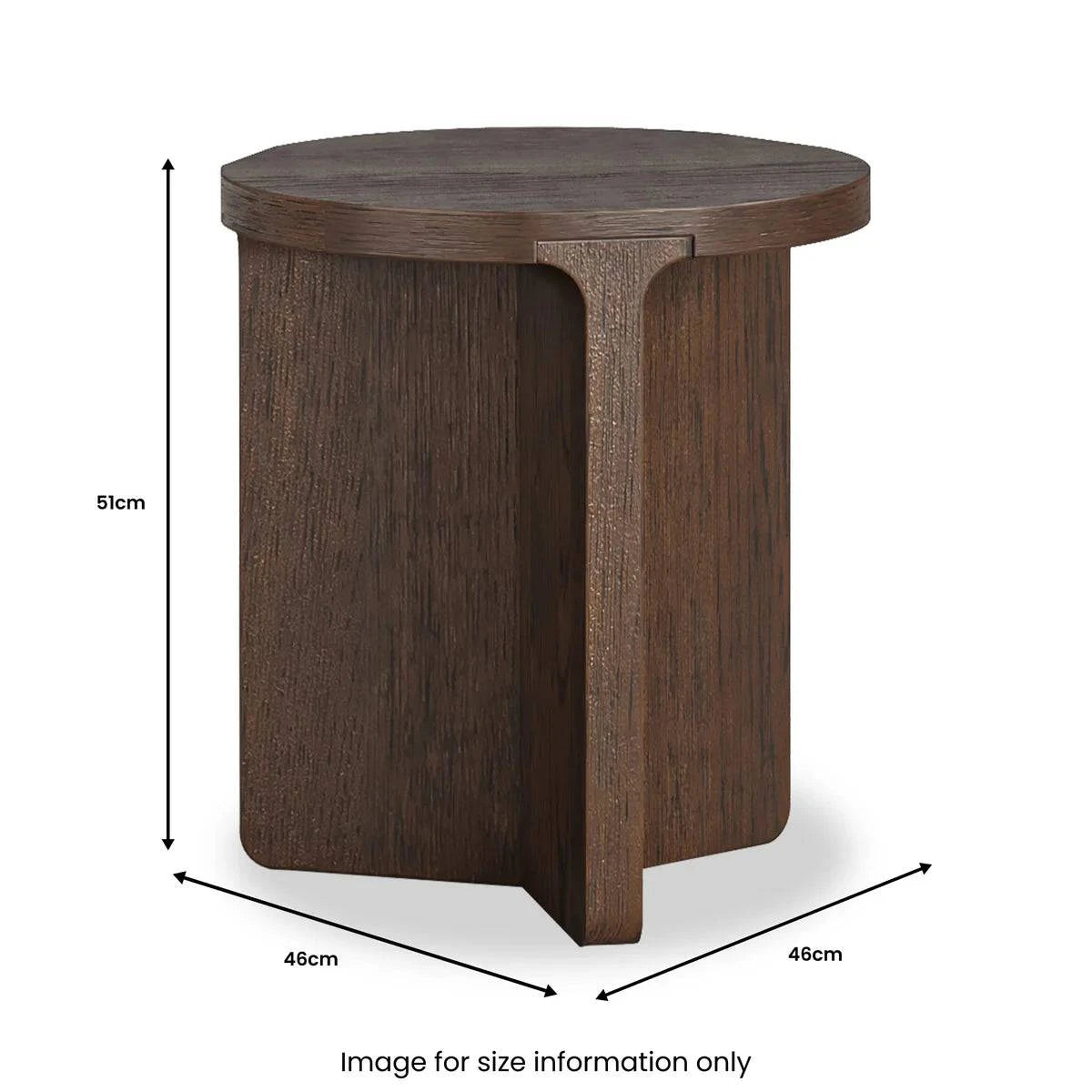 Best California Oak Side Table