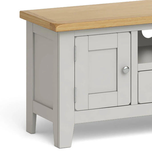 Best Guildford Grey 90cm Small TV Stand 