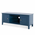 Best Harrogate Blue 120cm Large TV Stand