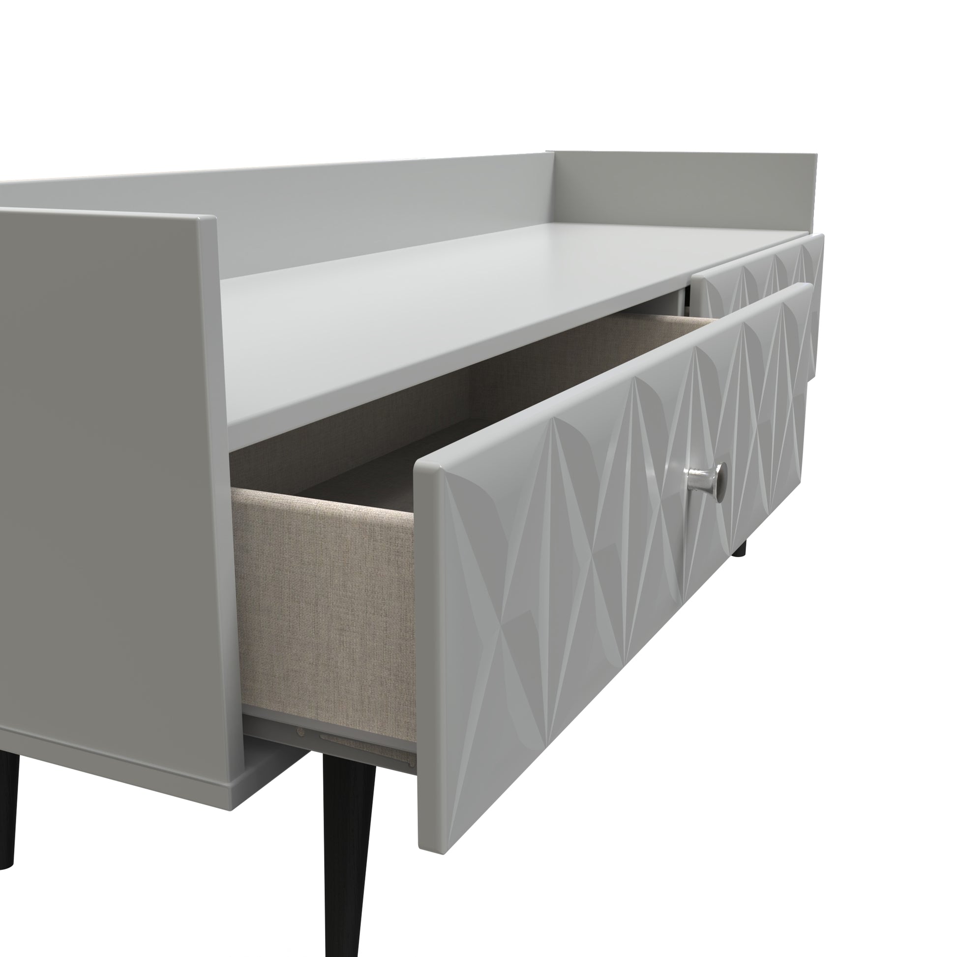 best Pixel 2 Drawer Coffee Table in Shadow Matt