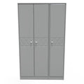Best Quality Pixel 3 Door Wardrobe in Shadow Matt 